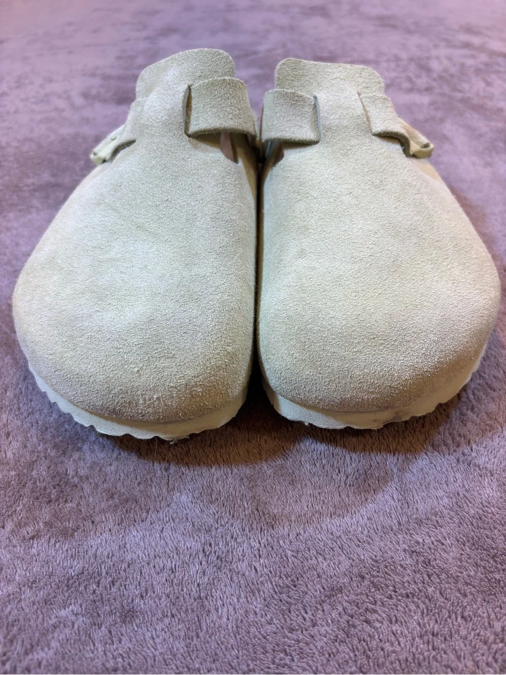Birkenstock Boston Clog Slip On Light Mint Green Size 43/10-10.5